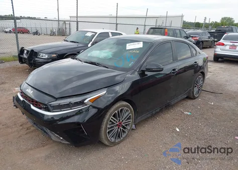 2022 Kia Forte Gt Manual from USA, damaged, VIN 3KPF44AC9NE483033
